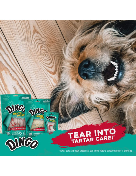 Palitos Dentales Dingo 48 Unidades Pollo Real 10 cm