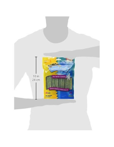 Palitos Dentales Dingo 48 Unidades Pollo Real 10 cm