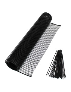 Red de Patio Exterior Cardinal Gates DSHD15 - 4,57x0,91m - Negro