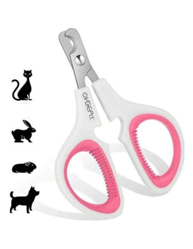 Cortauñas para Mascotas OneCut Rosa - Afilado y Seguro