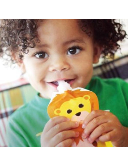 Bolsas Reutilizables Squooshi para Comida de Bebé 3.4oz - Paquete de 6