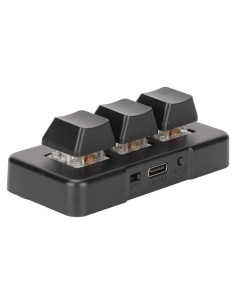 Teclado Mecánico Programable GOWENIC 3 Teclas USB RGB