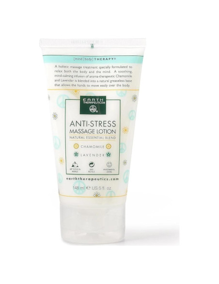 Loción de Masaje Anti-Estrés Earth Therapeutics 140g