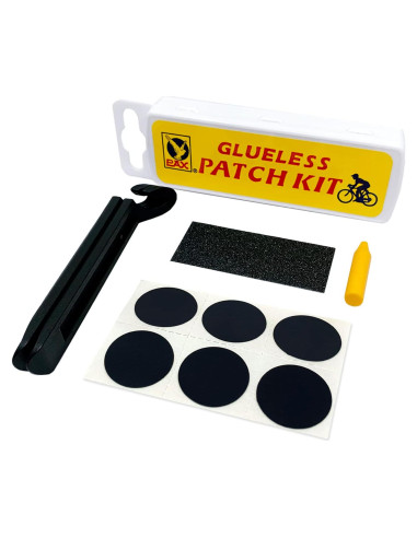Kit de Parcheo de Neumáticos PAX 11 Piezas para Bicicleta