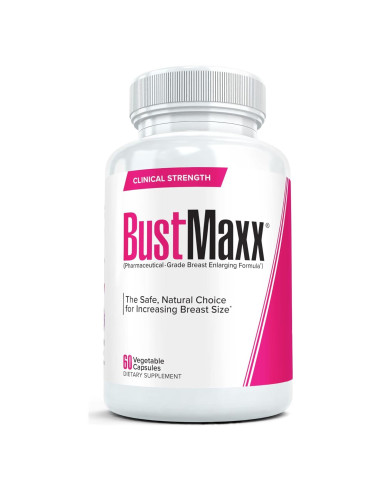 Píldoras Aumento Senos BustMaxx 60 Cápsulas Naturales