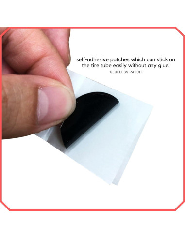 Kit de Parcheo de Neumáticos PAX 11 Piezas para Bicicleta