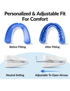 VitalSleep Protector Bucal Antironquidos Ajustable 5x6.76 cm 2