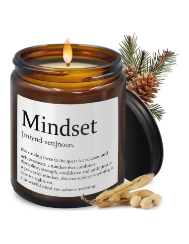 Vela Aromática de Cedro THDSE 240g - Regalo Motivacional