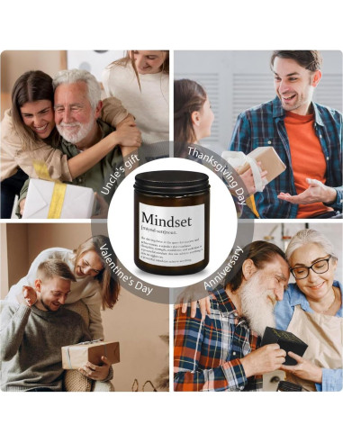 Vela Aromática de Cedro THDSE 240g - Regalo Motivacional