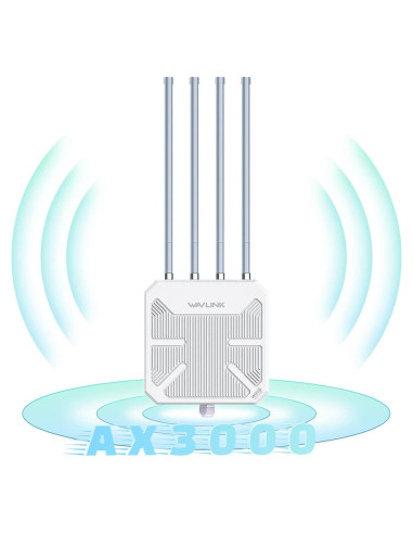 Punto de Acceso Inalámbrico WAVLINK AX3000 IP67 Doble Banda