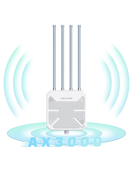 Punto de Acceso Inalámbrico WAVLINK AX3000 IP67 Doble Banda