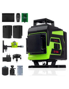 Nivel Láser 360 Autonivelante ECO-TH Verde 16 Líneas 4D