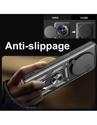 Funda Huawei Honor Magic 7 Pro + Vidrio Templado 9H Negra