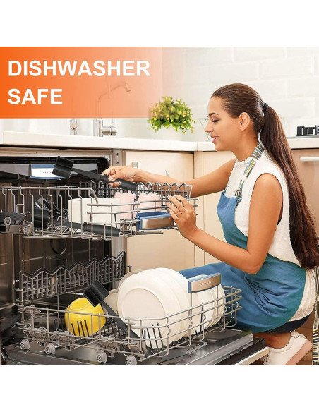 4 Piezas Aplastador de Carne Nylon TKSDW Resistente al Calor