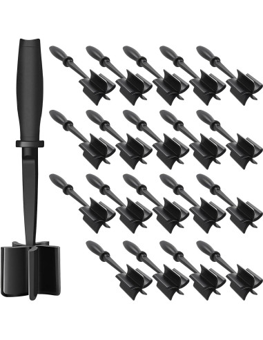 4 Piezas Aplastador de Carne Nylon TKSDW Resistente al Calor