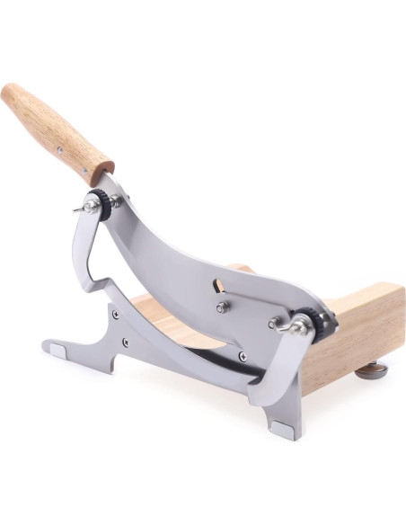 Cortadora Manual de Carne RIQUIPAI de Acero Inoxidable 0-12 mm