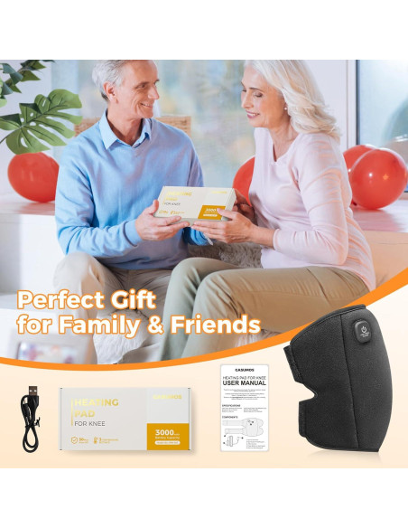 Férula de Rodilla Calentada Gasumos 3000mAh 3 Modos