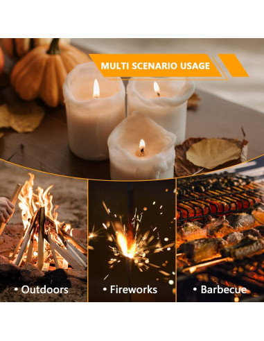 Encendedor Arc GADATOP Recargable a Prueba de Viento Oro