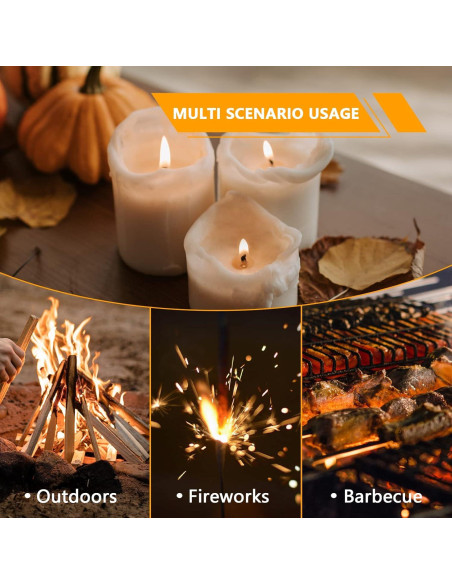 Encendedor Arc GADATOP Recargable a Prueba de Viento Oro