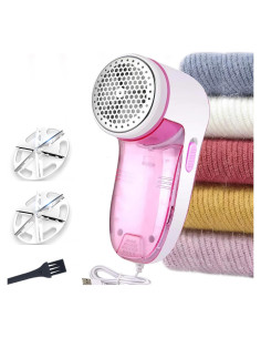 Afeitadora de tela JUNDALINDA USB con 2 cuchillas 181g