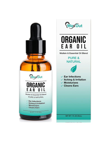 Gotas para Oídos WaxOut - Aceite Natural de Cera y Ajo 81g