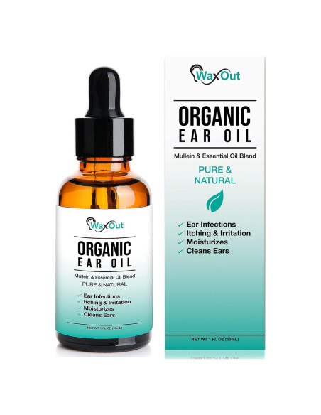 Gotas para Oídos WaxOut - Aceite Natural de Cera y Ajo 81g