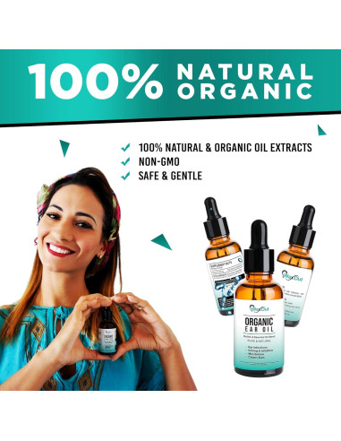 Gotas para Oídos WaxOut - Aceite Natural de Cera y Ajo 81g