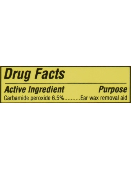 Gotas para Oídos Major 15mL Peróxido de Carbamida 6.5%
