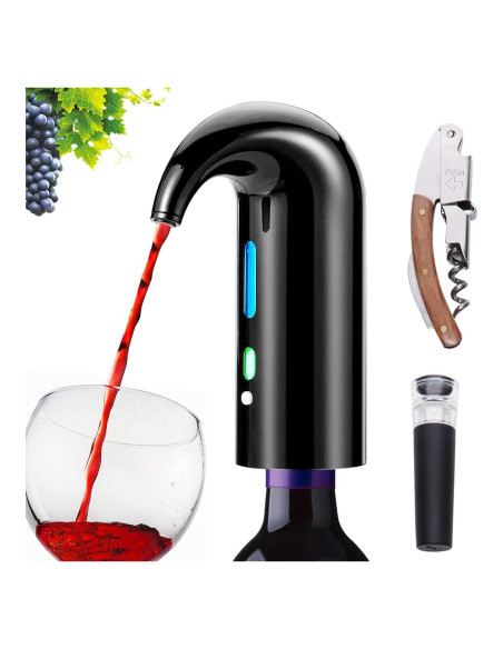 Acelerador de Vino Eléctrico Yoocylii KD-6 Portátil USB