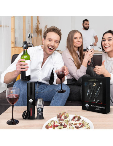 Juego de Sacacorchos Eléctrico SipArt Mastery 5 en 1