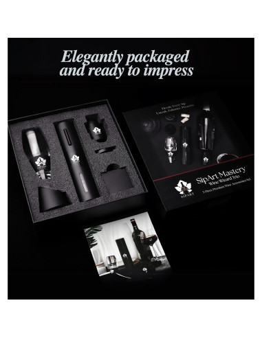 Juego de Sacacorchos Eléctrico SipArt Mastery 5 en 1