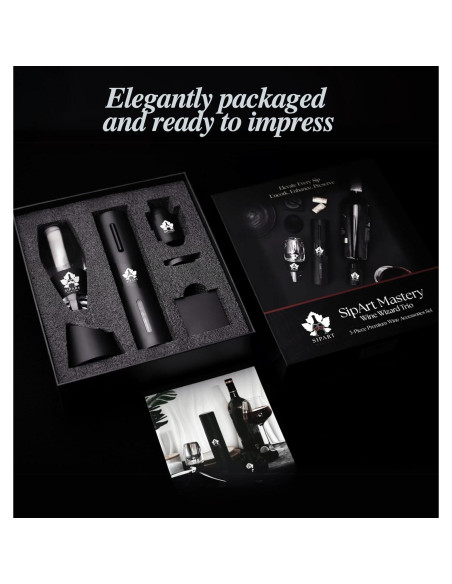 Juego de Sacacorchos Eléctrico SipArt Mastery 5 en 1