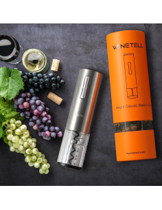 Abridor de Vino Eléctrico WINETELL Recargable 286g 2