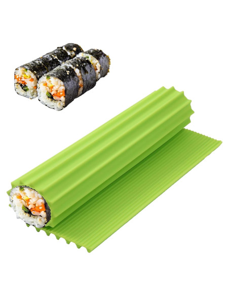 Estera de Sushi Silicona Reutilizable Apausvcm 21.6x20 cm