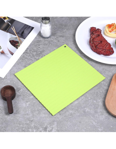 Estera de Sushi Silicona Reutilizable Apausvcm 21.6x20 cm