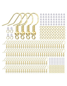 Ganchos de Aretes Hipoalergénicos iewyck Oro 14k 300 Pcs