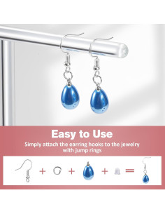 Ganchos de Aretes Hipoalergénicos iewyck Oro 14k 300 Pcs 2