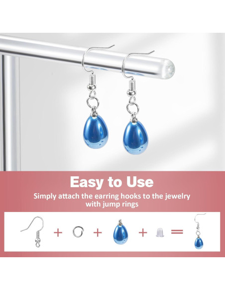 Ganchos de Aretes Hipoalergénicos iewyck Oro 14k 300 Pcs