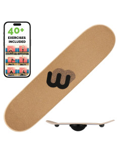 Tabla de Equilibrio Whirly Board 83.82x20.83cm para Fitness