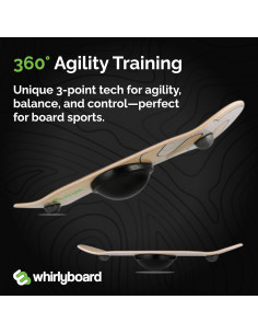 Tabla de Equilibrio Whirly Board 83.82x20.83cm para Fitness 2