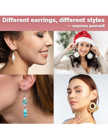 Ganchos de Aretes Hipoalergénicos iewyck Oro 14k 300 Pcs