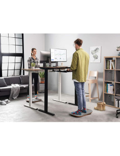 Tapete Antifatiga Fezibo para Escritorio de Pie Mediano Gris 2