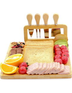 Tabla de Queso de Bambú Welsteepse 33x20 cm Ligera 2