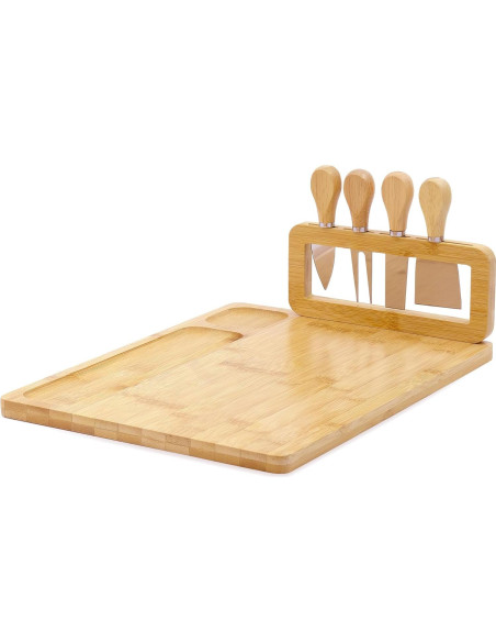 Tabla de Queso de Bambú Welsteepse 33x20 cm Ligera