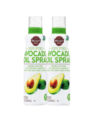 Spray de Aceite de Aguacate 100% Puro Wellsley Farms 414 ml