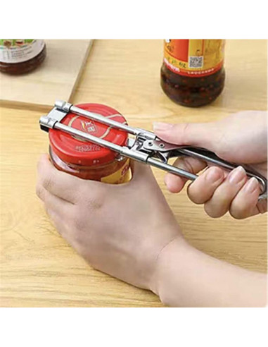 Abrebotellas Ajustable ProCover de Acero Inoxidable