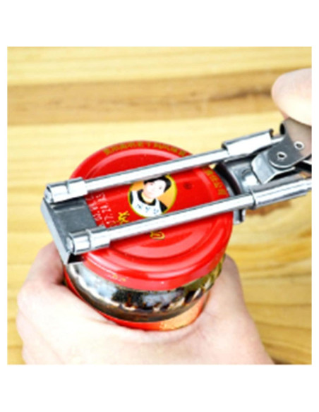 Abrebotellas Ajustable ProCover de Acero Inoxidable