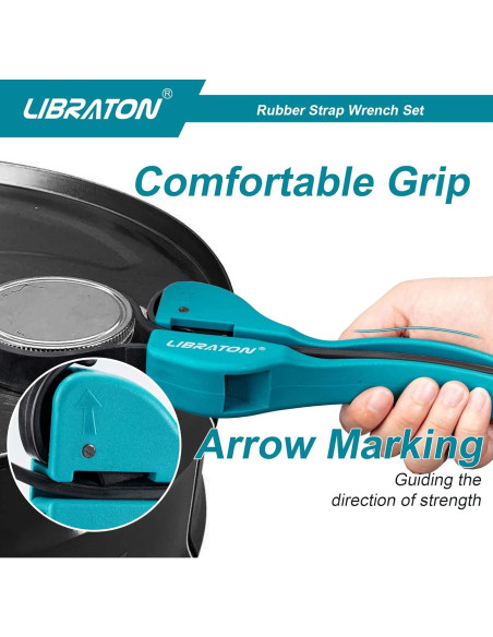 Juego de Llaves de Correa Libraton 2 Piezas Ajustables