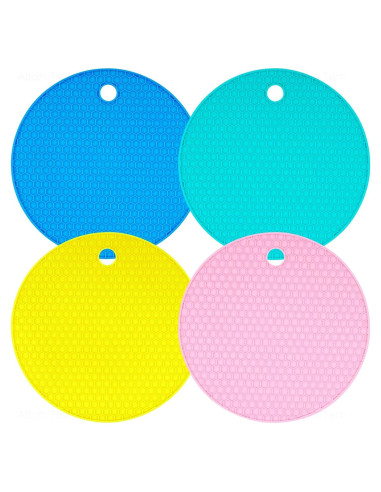 NiHome Abrebotellas de Silicona 4 Piezas 14.5 cm Multiusos