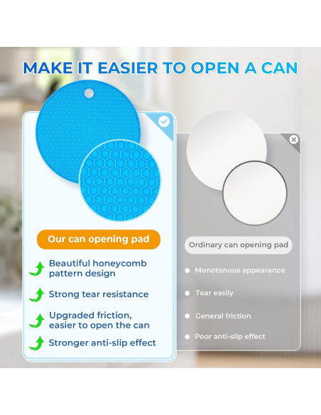 NiHome Abrebotellas de Silicona 4 Piezas 14.5 cm Multiusos